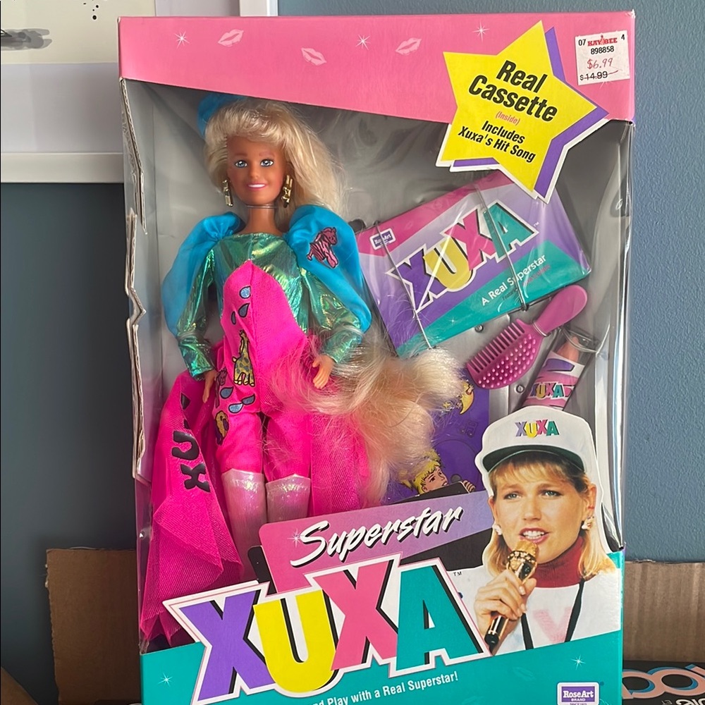 Xuxa Superstar Doll with Real Cassette